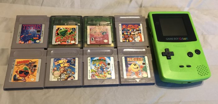 Gameboy game clearance cartridge case