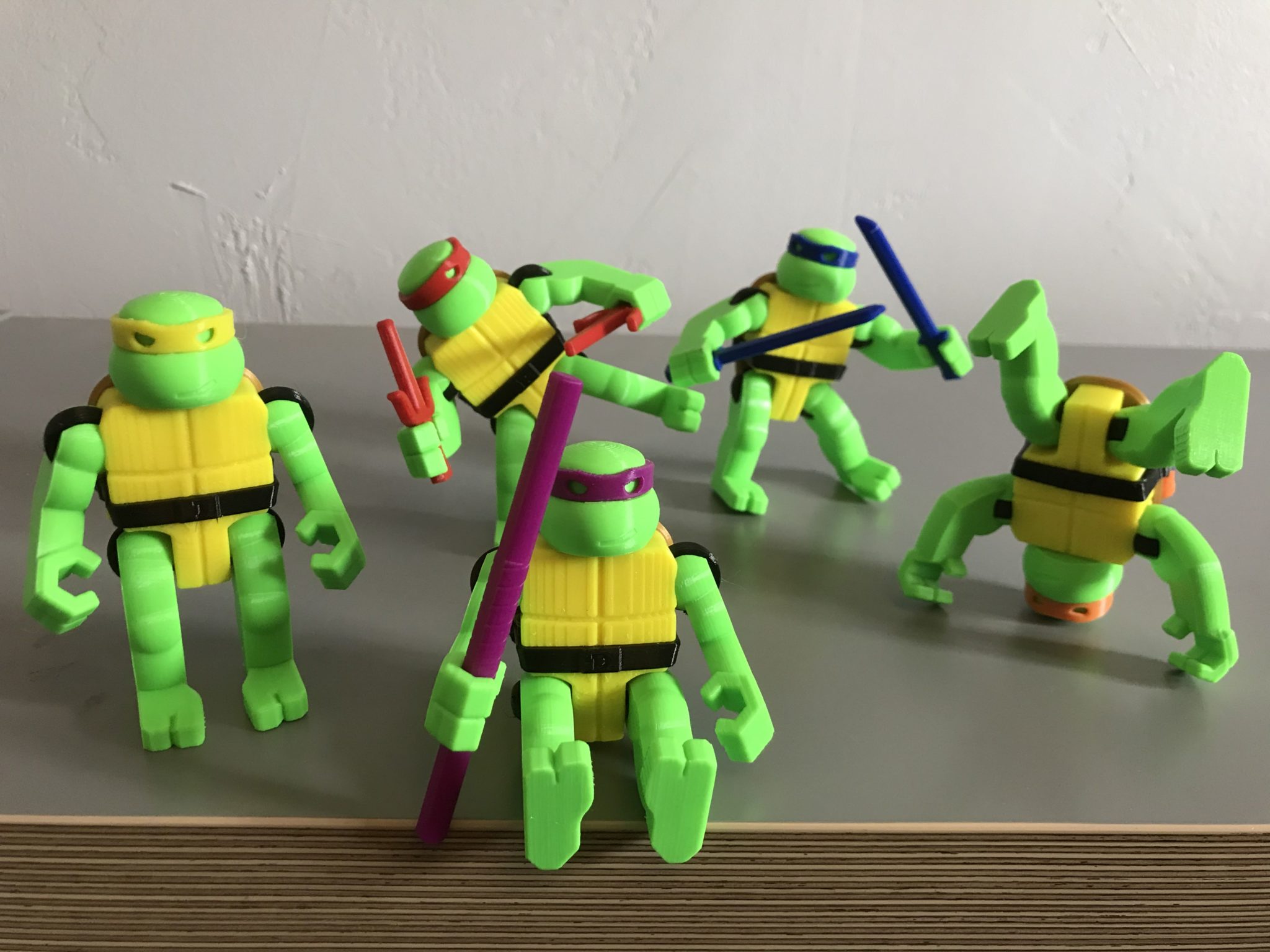 tmnt action figure weapons